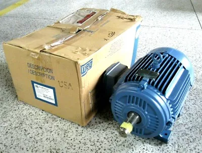 $850 • Buy New Weg 01018ep3e215t Motor 10hp 380v 1725rpm 215t R01018ep3e215t
