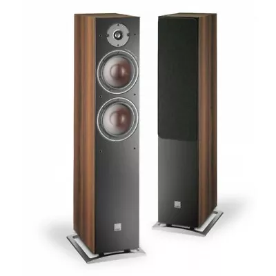 Dali Oberon 7 Speakers - Pair Dark Walnut Floorstanding Loudspeakers High Tower • £1149
