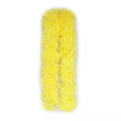 Yellow 150 Grams Chandelle Feather Boa Dance Party Halloween Costume • $21.98