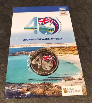 Coin Falkland Islands Crown 2022 40TH ANNIVERSARY OF LIBERATION • £25