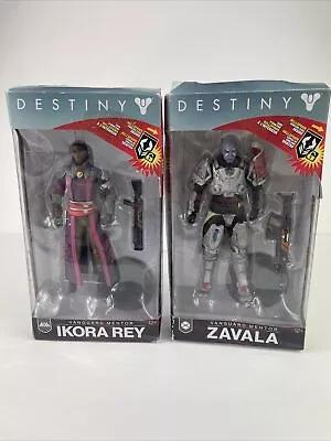 Destiny 2 Zavala And Ikora Rey McFarlane Figures NO EMBLEMS! • $35.99