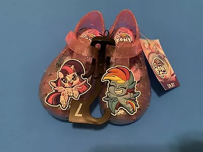 Hasbro My Little Pony Toddler Girls Jelly Mary-Jane Shoes NEW • $9