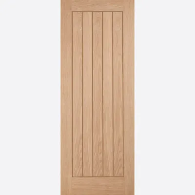 LPD Internal Oak Belize Cottage Style Solid Doors BAD FACE EDGE • £24.99