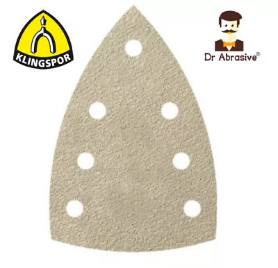 £41.90 • Buy  Klingspor DELTA Sanding Sheets Pads 10x15cm Sandpaper F Festool Bosch Etc. PS33