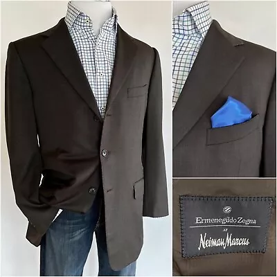 Ermenegildo Zegna Men's Blazer Sport Coat Wool Sport Jacket Size 42R Vintage • $99