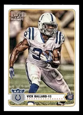 2012 Topps Magic #152 Vick Ballard MINI Rookie Indianapolis Colts • $1.89