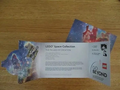 $1.99 • Buy LEGO 10283 NASA Space Shuttle Pillars Of Creation Hubble Telescope Backdrop Only