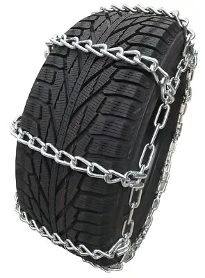 Snow Chains 8-19.5 8 19.5 Boron Alloy Extra Heavy Duty Mud Tire Chains Set Of 2 • $354.56