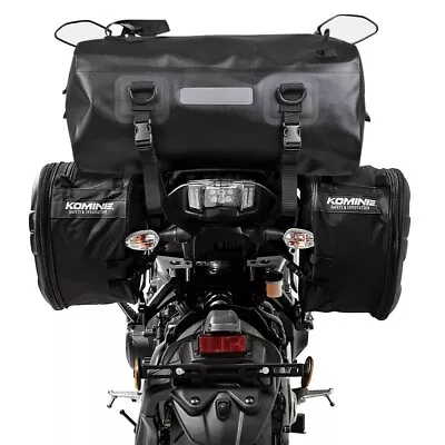 Saddlebag Set For Yamaha YBR 125 / Custom CK95 Tail Bag • £141.56