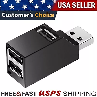 High Speed 3 Port USB 3.0 Multi HUB Splitter Expansion Desktop PC Laptop Adapter • $3.93