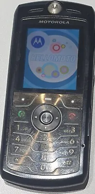 Vintage Motorola SLVR L7 - Black (Unlocked) Cellular Phone • $30