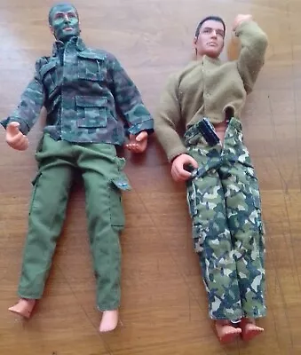 VINTAGE  * *GI JOE ** 12  Inch Action Figures Lot Of 2 • $29.97