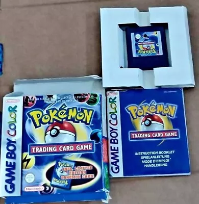 Pokemon Trading Card Game Game Boy Color Complete Without Card • £44.90