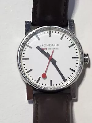 Mondaine Railway White Dial Automatic Swiss Watch • $345