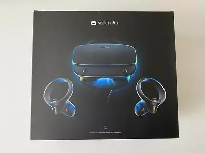 Meta Oculus Rift S PC-Powered VR Gaming Headset Black Boxed • $399.50