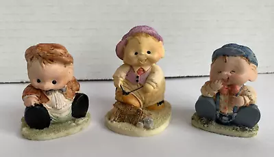 VTG Collection (3)  Nagunya  Children Resin Figurines - Miniature • $13.95