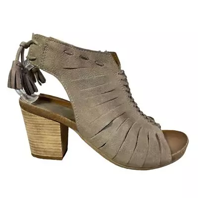 Miz Mooz Maddie Sandal Heel Women Size 39 US 8.5-9 • $28