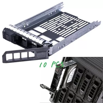 10X For Dell 3.5  SAS SATA Tray Caddy 0G302D 0F238F 0X968D R720 R710 R520 R510 • $78