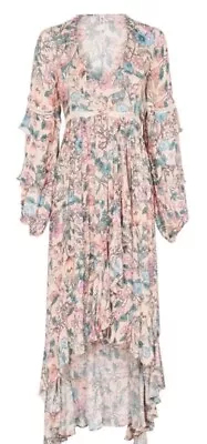 SPELL & THE GYPSY Sayulita Frill Dress Musk Size M BNWT • $225