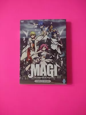 Magi: The Labyrinth Of Magic Aniplex Vol2 Complete DVD Set. Ep 13-25 English Sub • $40