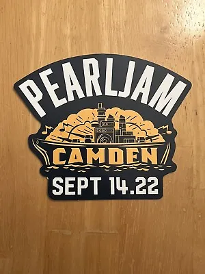 PEARL JAM 2022 TOUR STICKER Camden 9/14/22 • $34.18