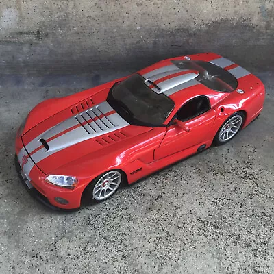 Hot Wheels RED Dodge Viper GTS-R 1:18 Scale ( 2000 Mattel ) Car *Flawed* • $24.97