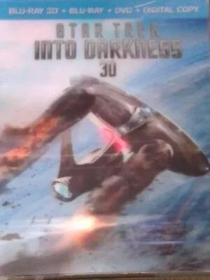 Star Trek - Into Darkness | 3D Blu-ray + Blu-ray (Region Free)+ DVD (Region 1) • $15.98