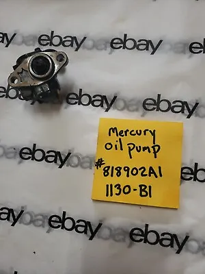 818902A 1 Mercury 1995 60hp  Outboard Oil Pump  • $45