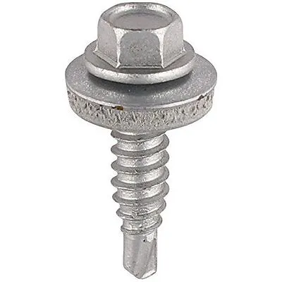 £8.95 • Buy Timco Hex Head STITCHING Roofing TEK Screws For LIGHT SECTION STEEL - Box Of 100