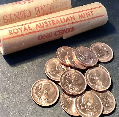 $14.95 • Buy 1966 1 Cent Australian Decimal Coin X1 From Mint Roll. Uncirculated Grade