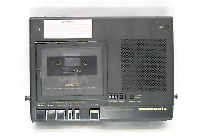 Marantz Pmd 221 Portable Mono Casstte Player ***as Is Not Working*** T8 • $58.50