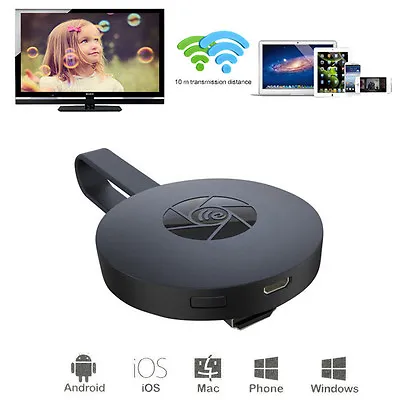 HDMI Wireless WiFi Display Dongle Adapter Mirror To TV For IPhone 14 13 Android • $10.61