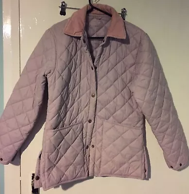 £5 • Buy Sherwood Forest Ladies Pink Walking Quilted Jacket Coat UK 12