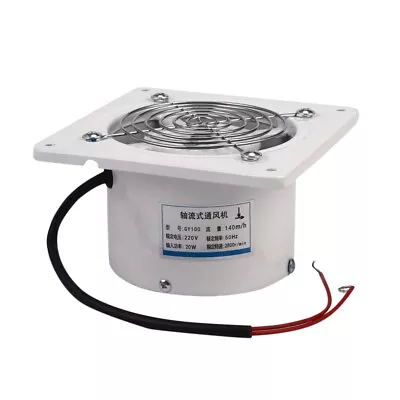 4 Inch 20W 220V Ventilating Exhaust Extractor Fan Window Wall Kitchen5233 • $27.28