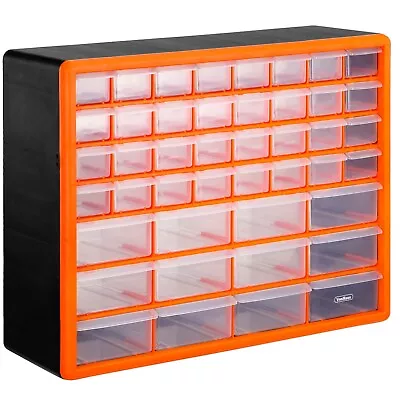 44 Multi Drawer Organiser For DIY Tool Bits Fixings Fishing Tackle - VonHaus • £24.99