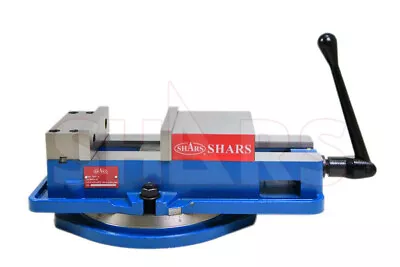 Shars 6 X 7-1/2  Lockdown CNC Milling Machine Vise W/Base + Certificate New R[ • $179.95