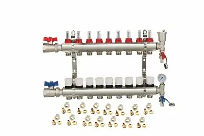 Underfloor Heating  Manifolds 2-12 Port Heating System  • £221.29