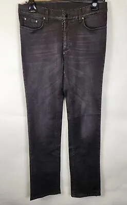 Versace Collection Men's Black Stretch Cotton Slim Fit Denim Jeans Size 30 • $79.99