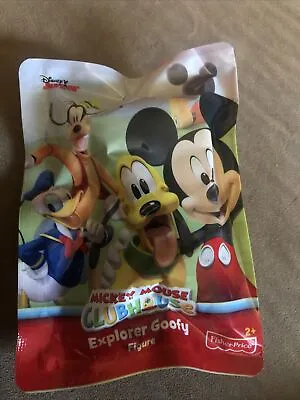 Explorer Goofy Figure Mickey Mouse Clubhouse Fisher-Price Goofy Toy Sealed New • $14.99