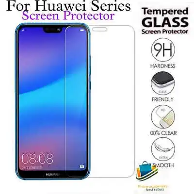 £2.89 • Buy FOR Huawei P20 P30 P40 Pro Lite Full Cover Tempered Glass Screen Protector NEW