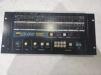 Korg EX-800 Programmable Polyphonic Synth Module Wire Not Included Needs Knob • $499