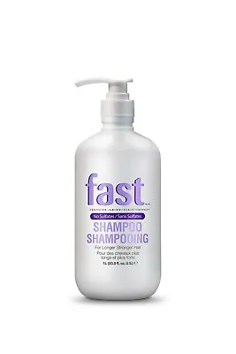 FAST HAIR GROWTH TREATMENT SHAMPOO LITRE SLS FREE 1000ml Best For Lengthening • £39.99
