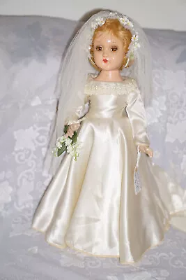 Horsman BRIGHT STAR  21  Full Body Composition Bride Doll • $99.99