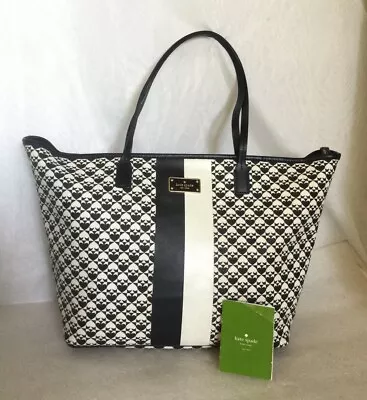 Large KATE SPADE NY Leather/PVC Tote/Shoulder Bag / Handbag • $129