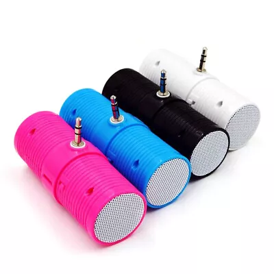 Mini Speaker Stereo 3.5mm Amplifier Portable Speaker For Mobile Phone Tablet • £8.68