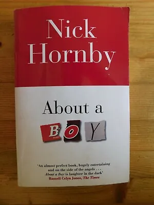 £3 • Buy About A Boy By Nick Hornby, Paperback, 1998