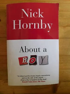 £3 • Buy About A Boy By Nick Hornby, Paperback, 1998