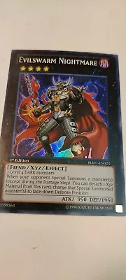 1x Yu-Gi-Oh! Evilswarm Nightmare - HA07-EN023 - Super Rare - 1st Edition - NM • $7.25