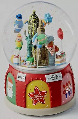 Macys Thanksgiving Day Parade 2019 Musical Snow Globe Limited Edition NIB • $59