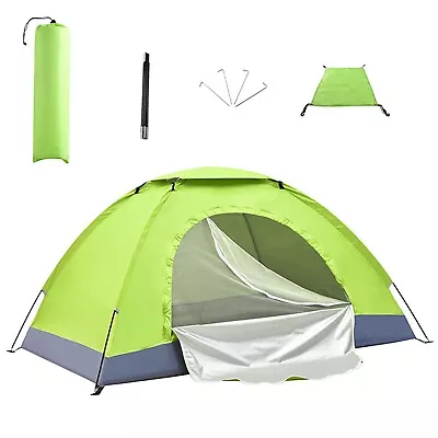 Portable Ultralight Tent For Hiking Waterproof Oxford Fabric Quick Pitch • £42.50